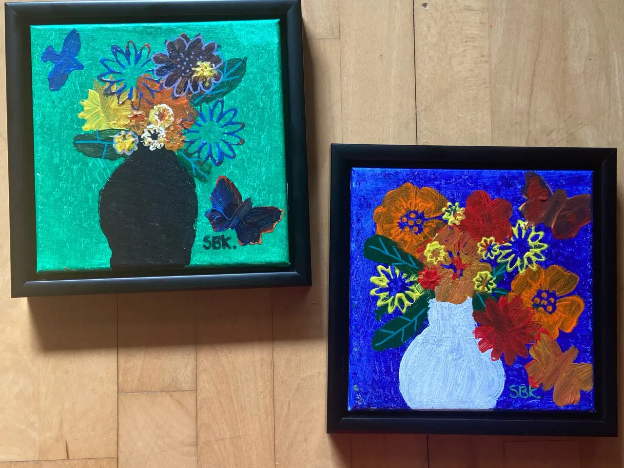 Billede 5 - Malerier kunst homemade