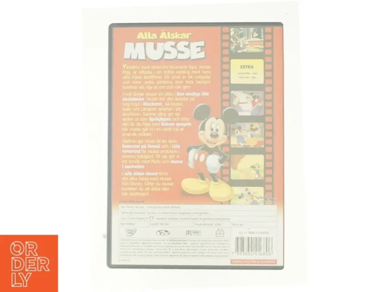 Billede 2 - Alla &#228;lsker Musse fra DVD