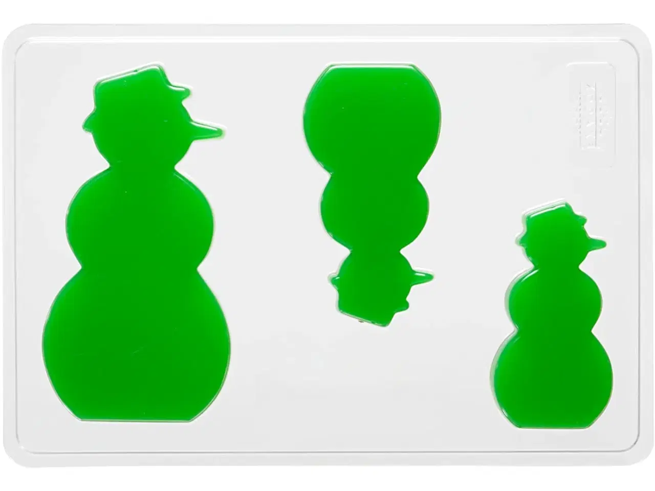 Billede 1 - Støbeform til Snemand - 3 størrelser, 1 stk.