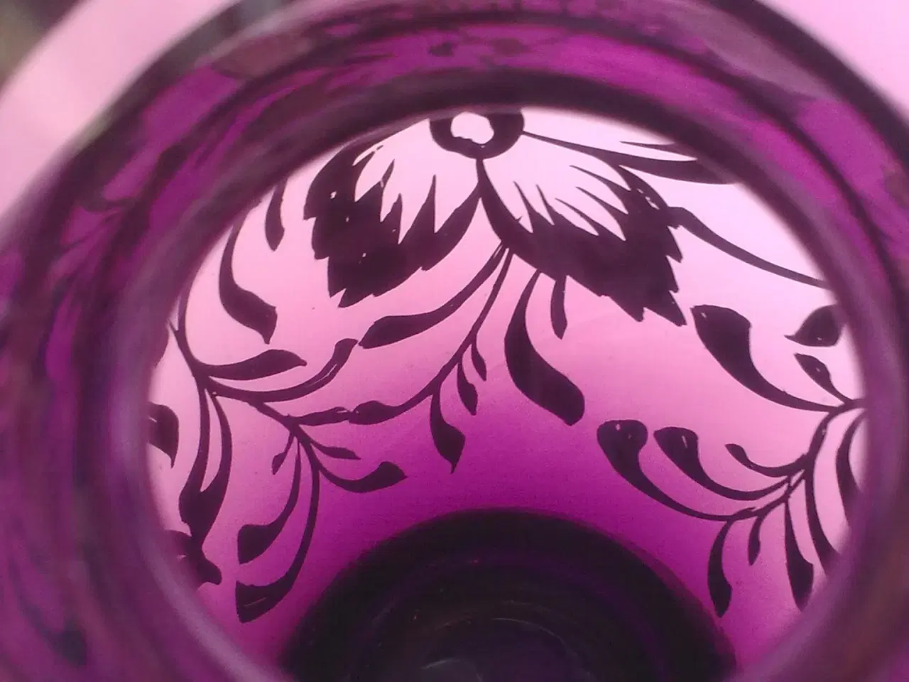 Billede 3 - Glaskunst mini Murano vindue vaser m sølv deko