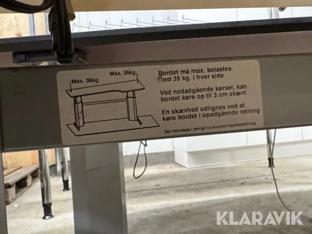 Billede 6 - Hæve-sinkebord 3 styks