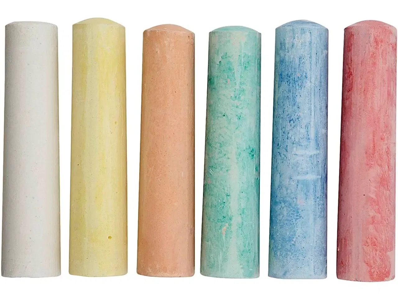 Billede 1 - Gadekridt - 6 farver til kreativ udendørs leg