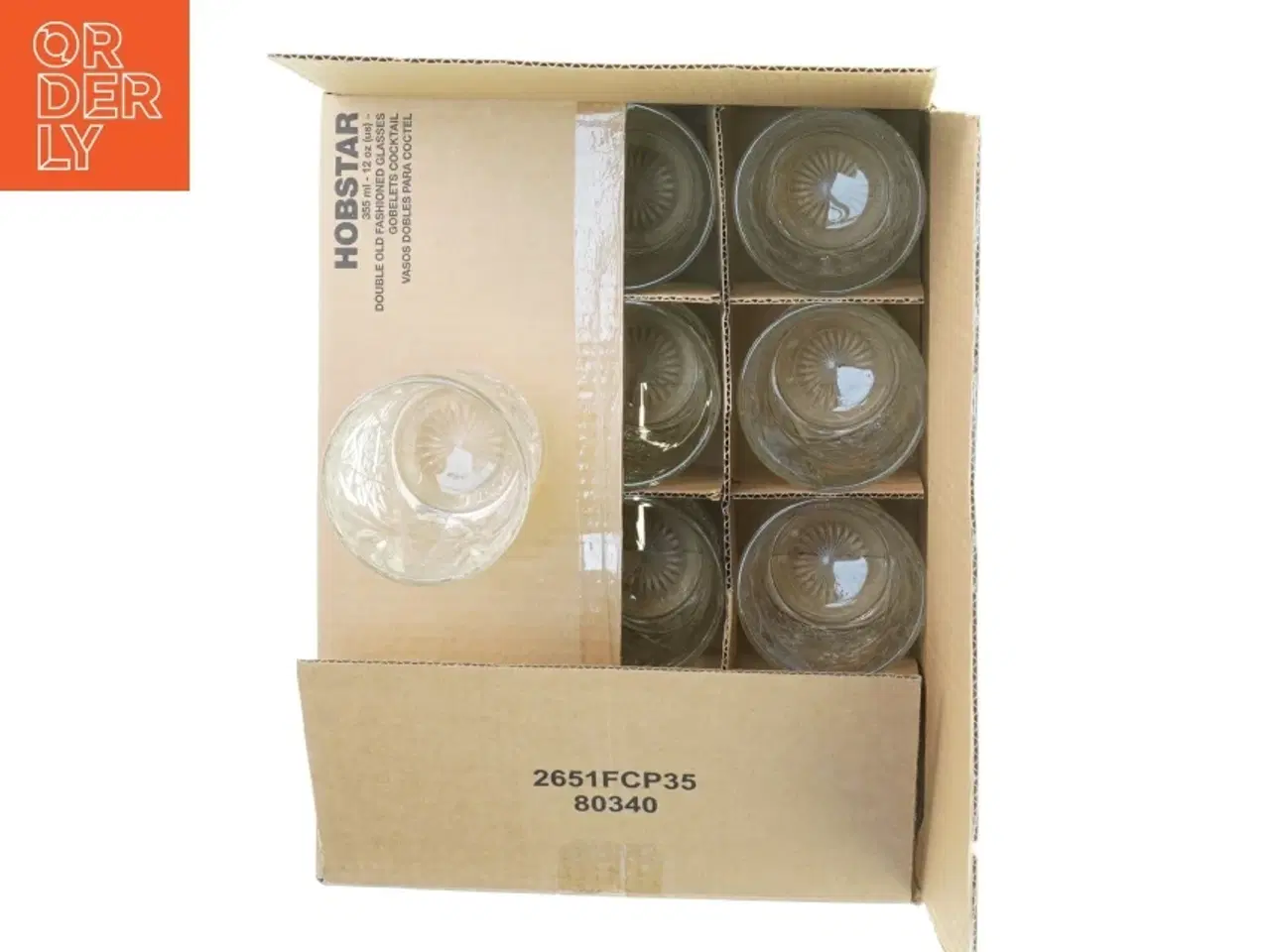 Billede 2 - Drinksglas fra Hobstar, 12 xtk 5632 (str. 10 x 8 cm)