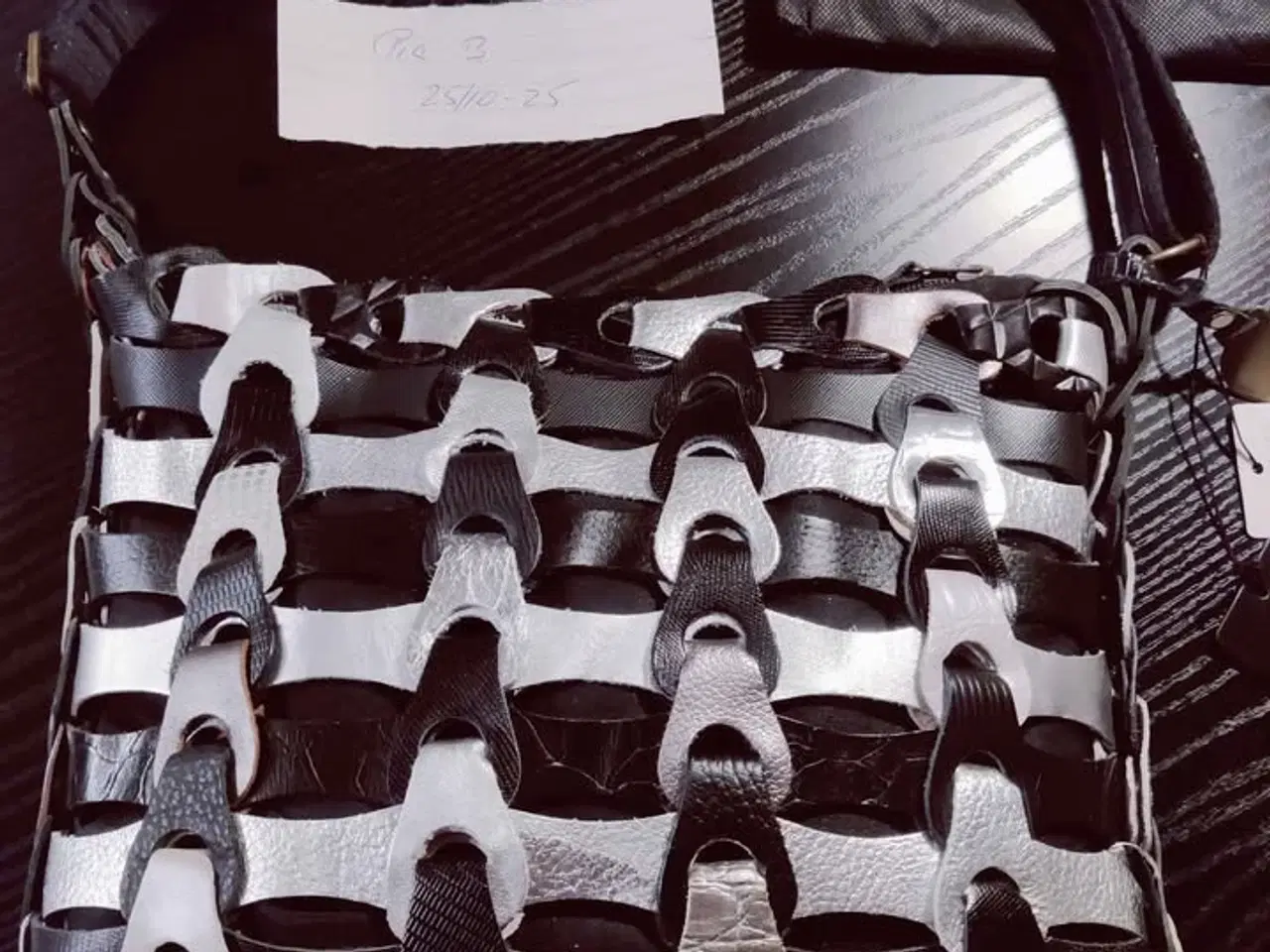 Billede 2 - Octopus Aida taske sort/sølv - ny