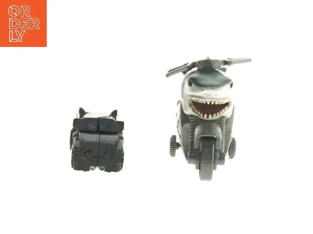 Billede 2 - Legetøjsmotorcykel og lastbil (str. 8,5 cm)