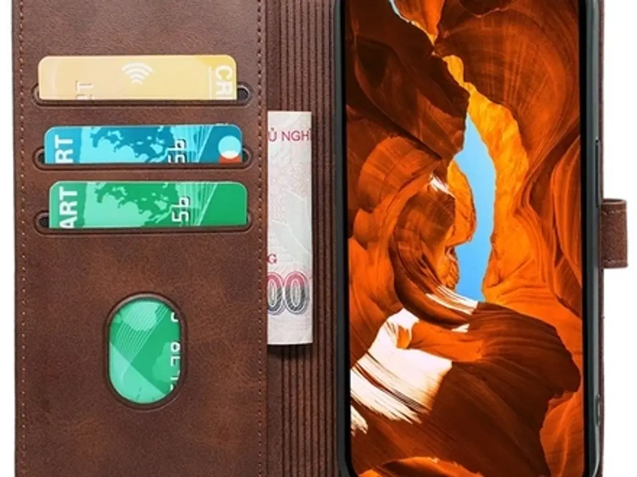 Billede 1 - Graviera Læder Flip Cover til iPhone 14 Pro Max