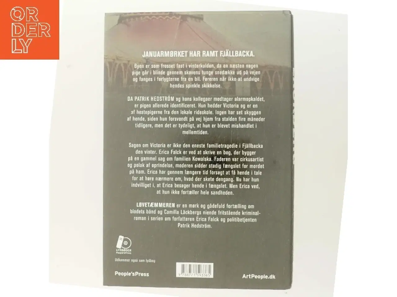 Billede 3 - Løvetæmmeren af Camilla Läckberg (Bog)