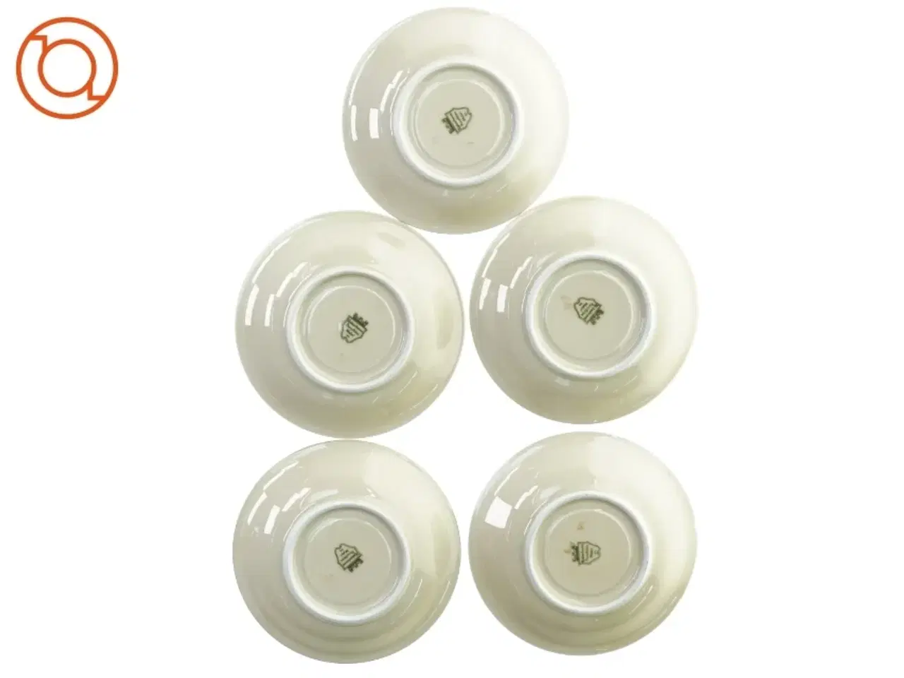 Billede 2 - Underkopper fra Kjøbenhavns Porcellains Maleri (str. 14 cm)