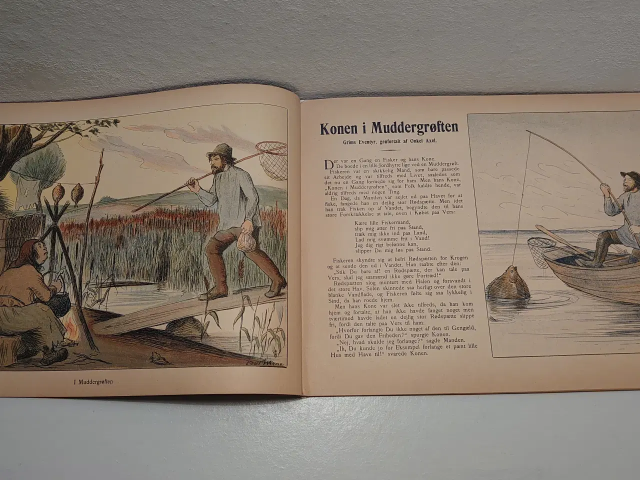 Billede 3 - Brdr. Grimm:Konen i Muddergrøften. ill.Poul Wiene.