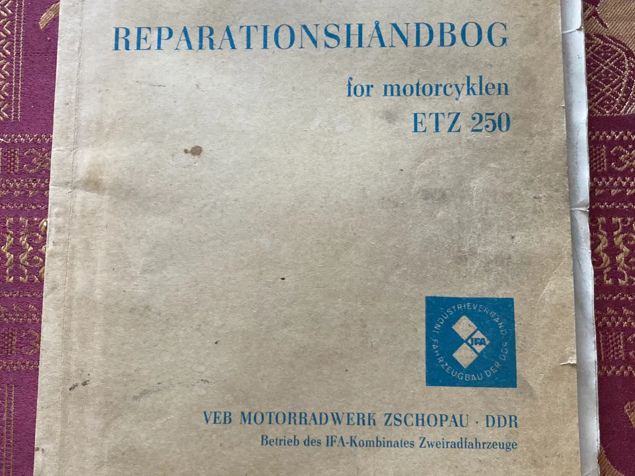 Billede 1 - Mc etz 250cc