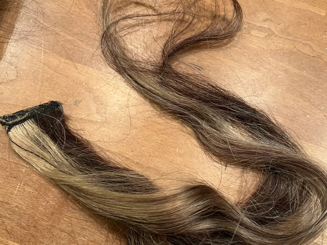 Billede 16 - Flerfarvet trenser hårextensions 