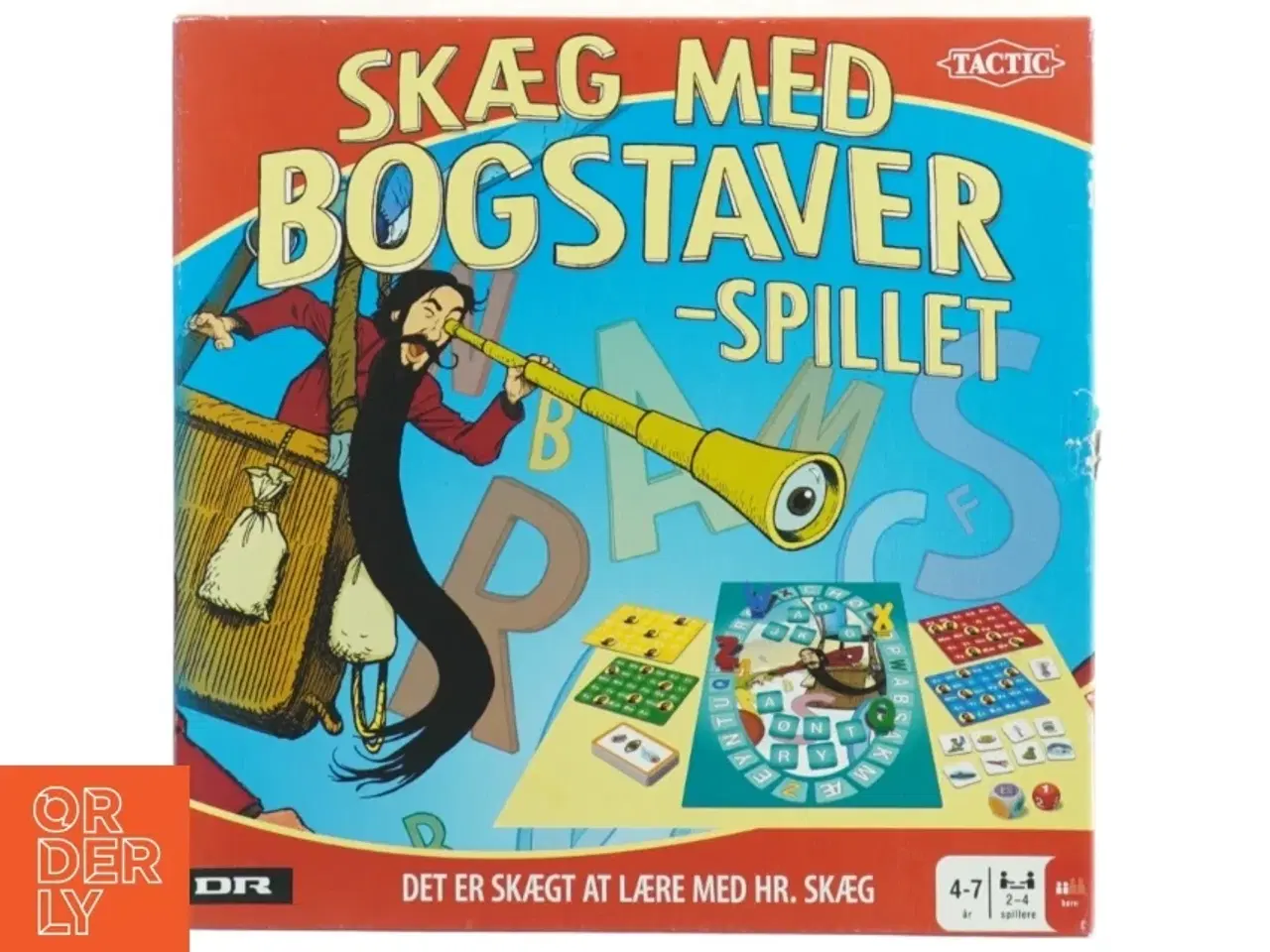 Billede 1 - Skæg med bogstaver spillet fra DR (str. 25 cm)