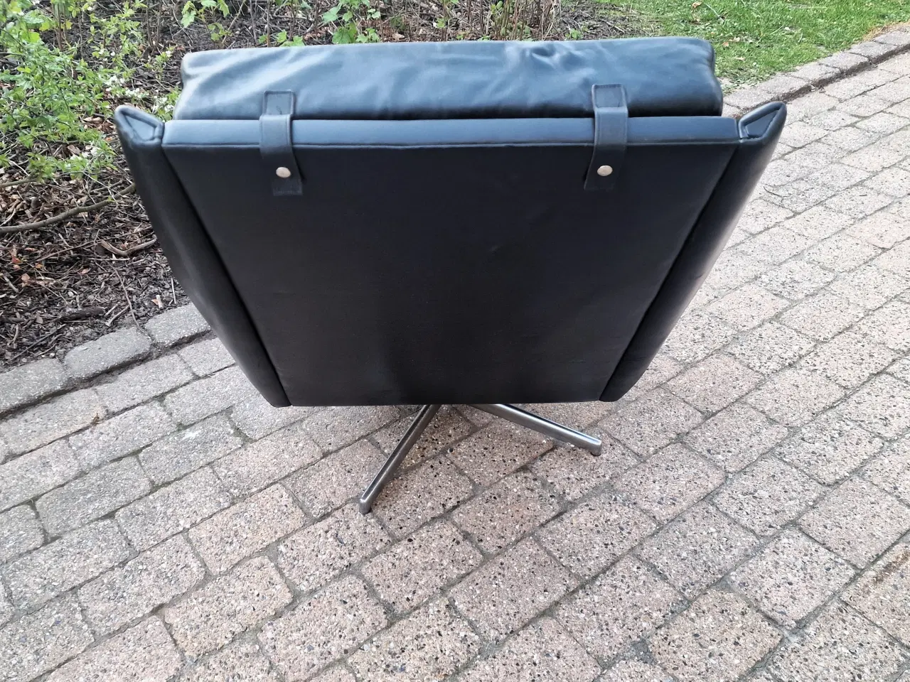 Billede 2 - Fed vintage, swivel lænestol.