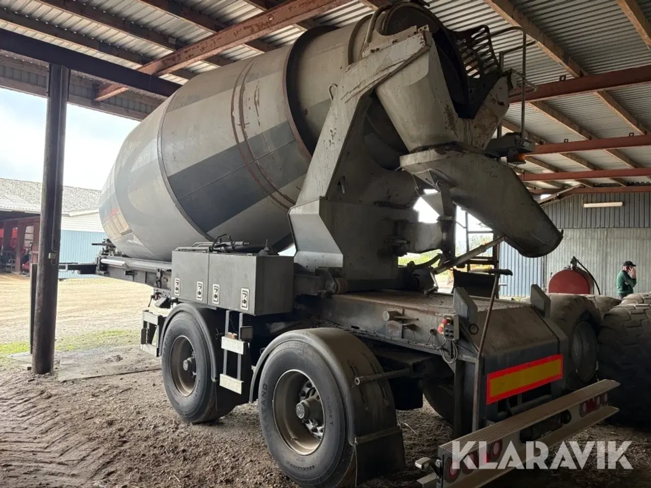 Billede 4 - BetonTrailer Euromix beton EM 12 R