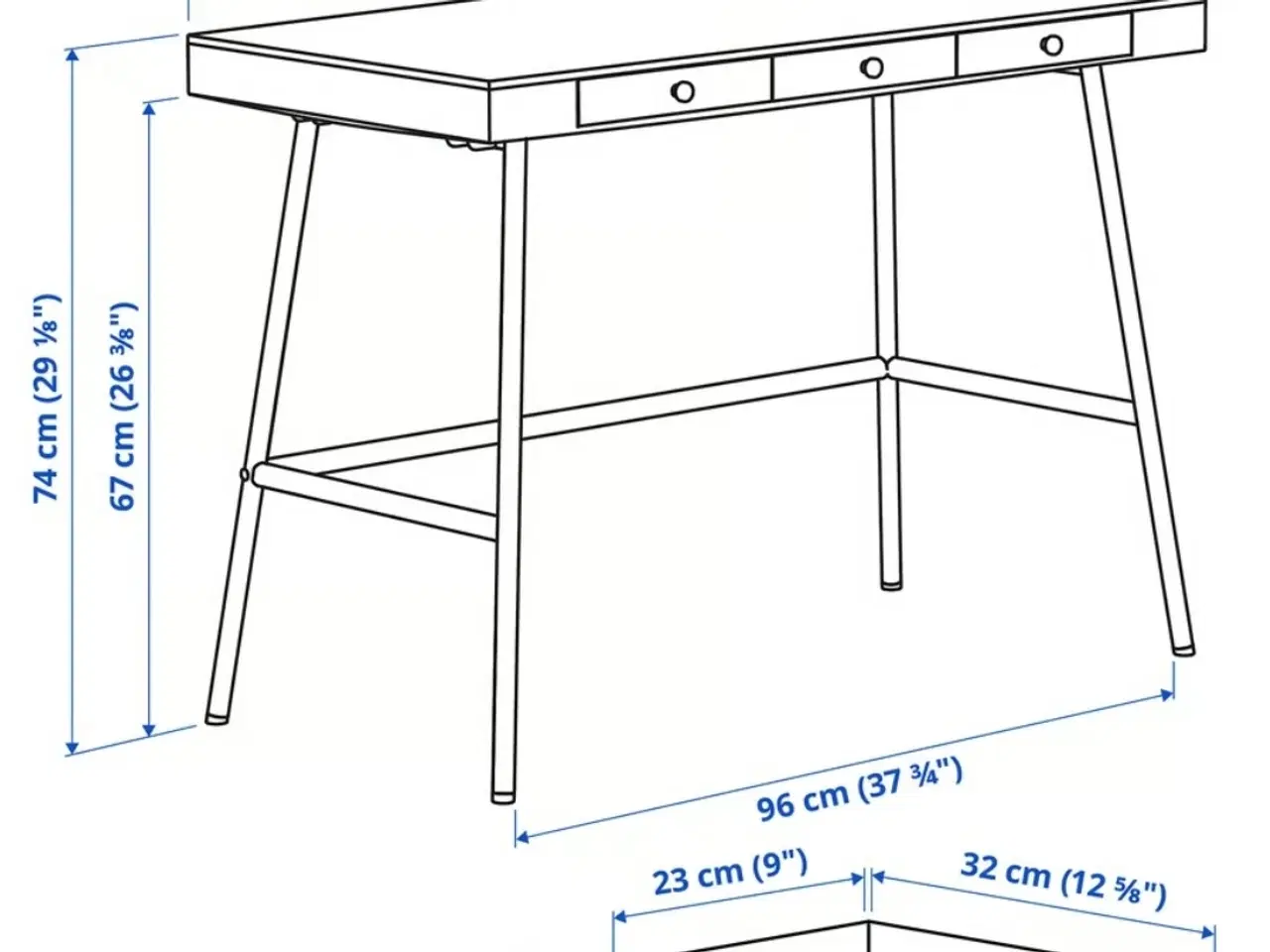 Billede 3 - Bambus skrivebord