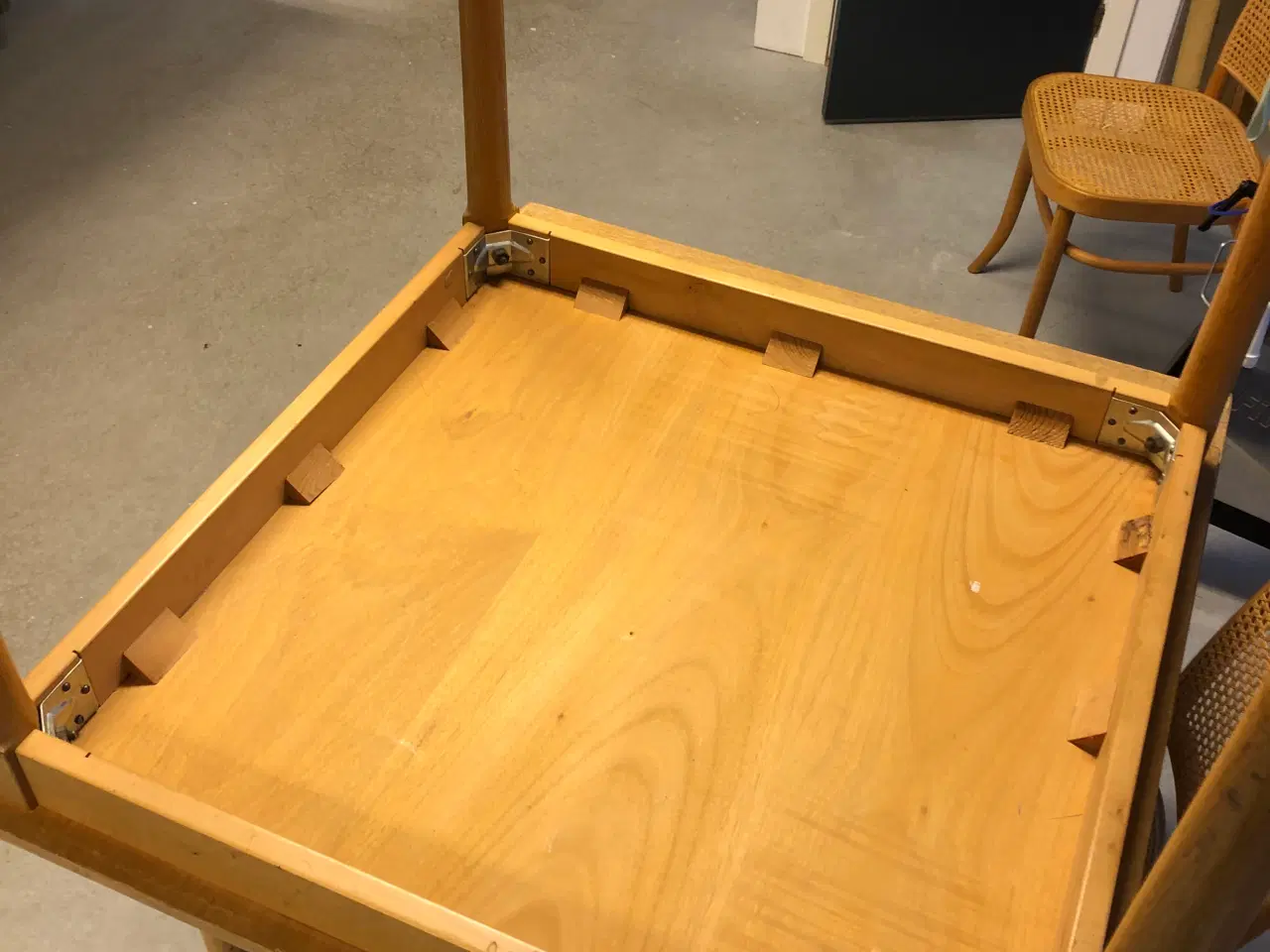 Billede 3 - Egetræsbord kvadratisk