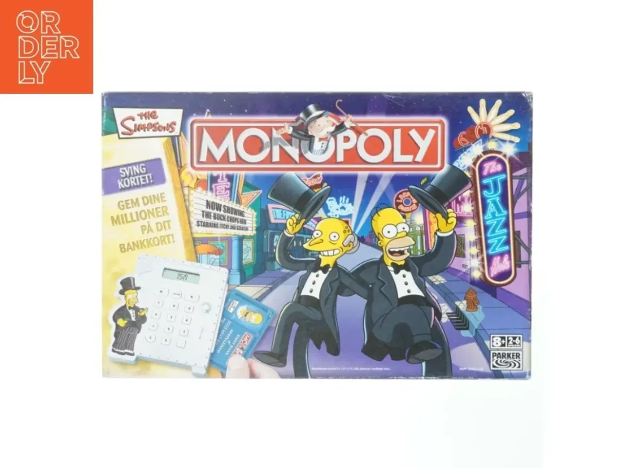 Billede 1 - Monopoly: The Simpsons Edition brætspil fra Parker (str. 40 x 26,5 cm)