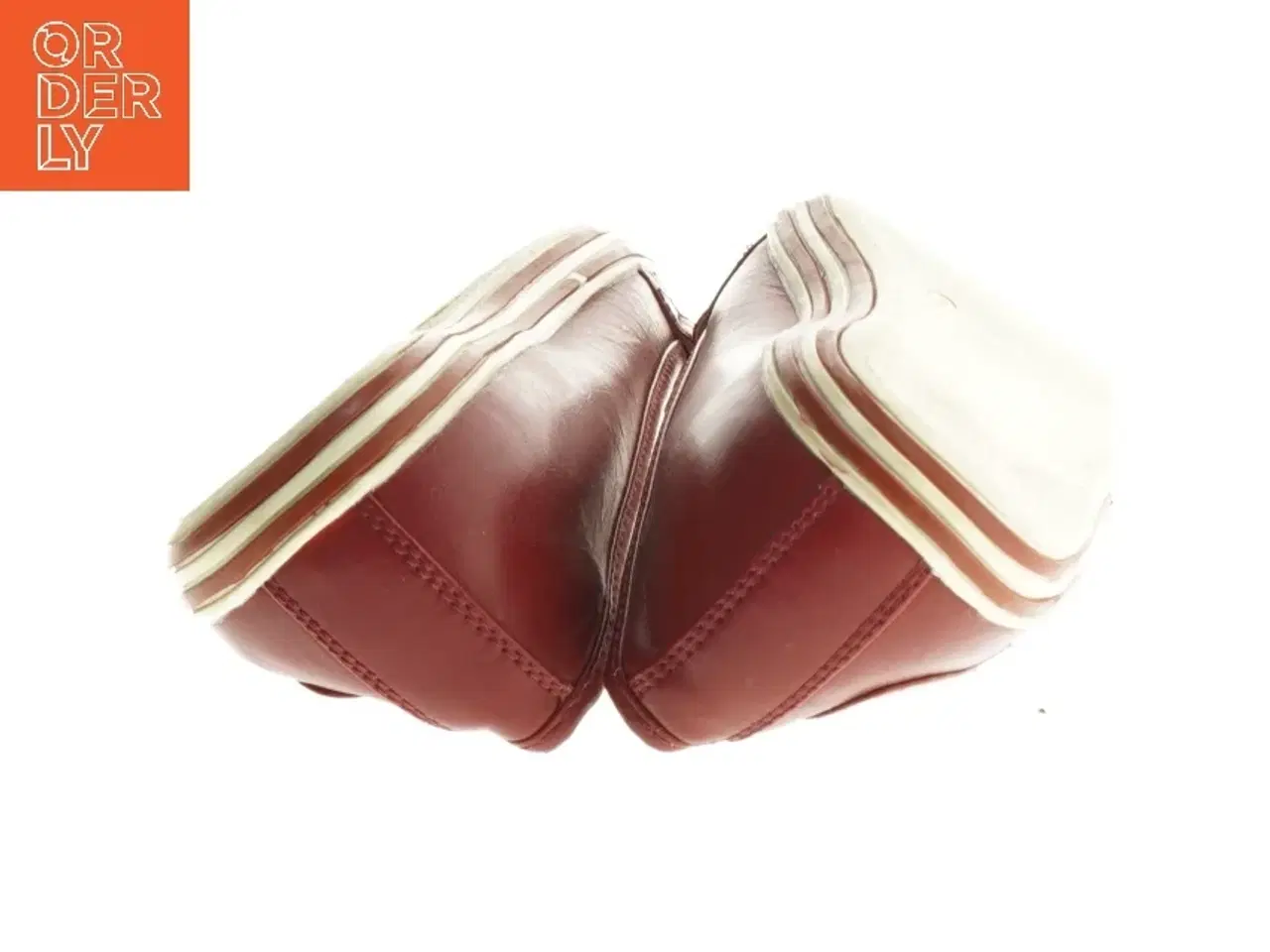 Billede 4 - Røde læder loafers fra Skills (str. 38)