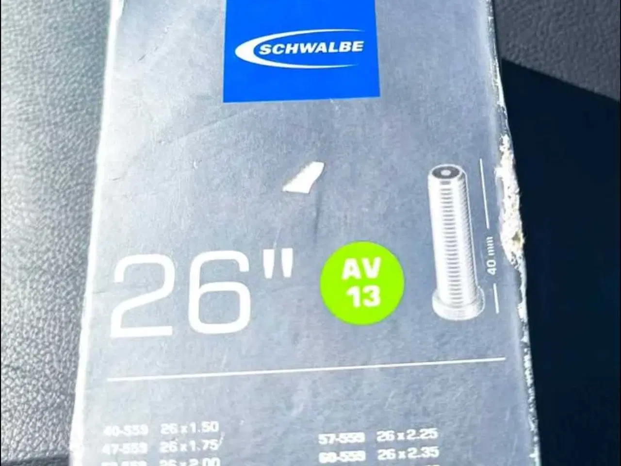 Billede 1 - SHWALBE Cykelslange 26"