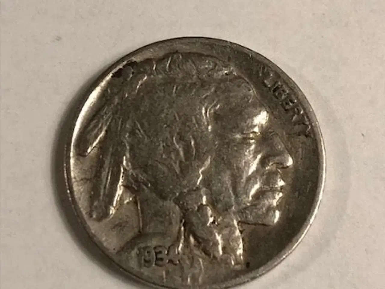 Billede 1 - Buffalo Nickel 1934 USA