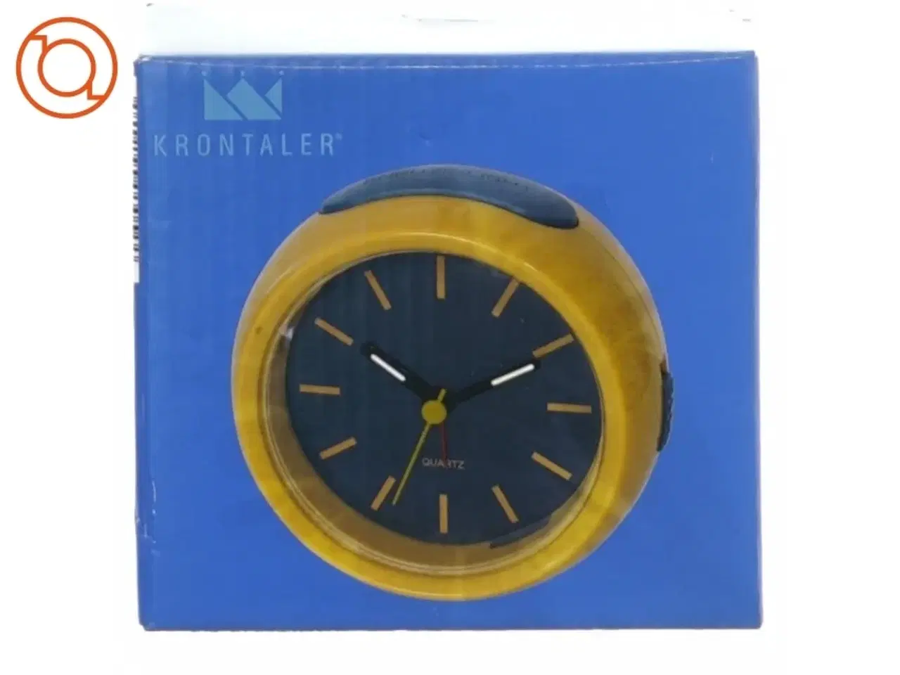 Billede 1 - Vække ur fra Krone Taler (str. 9 x 9 x 4 cm)