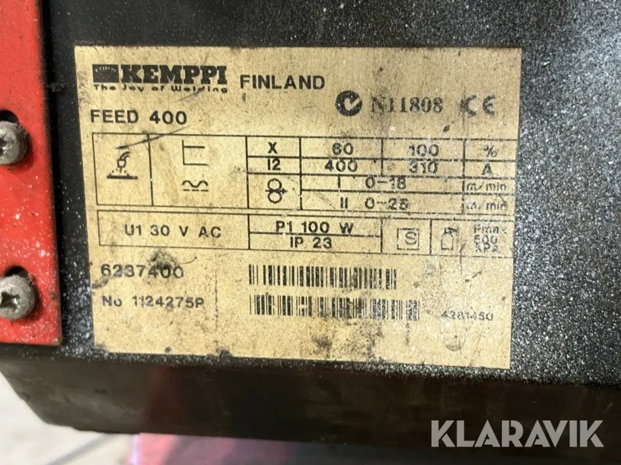 Billede 6 - Svejsemaskine Kemppi KempoMig 4000W + Feed 400