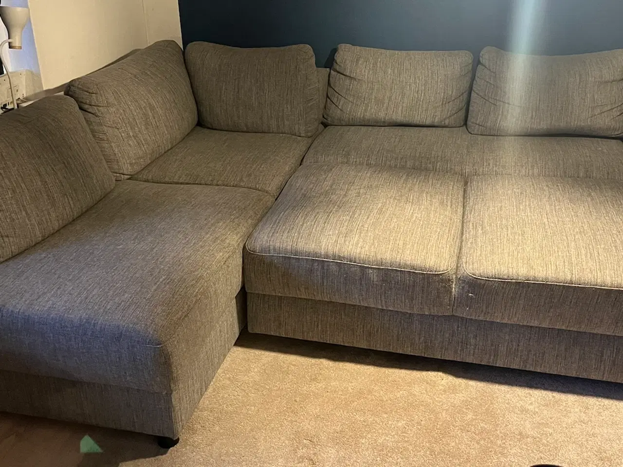 Billede 3 - Monta hjørne- og sovesofa, grå