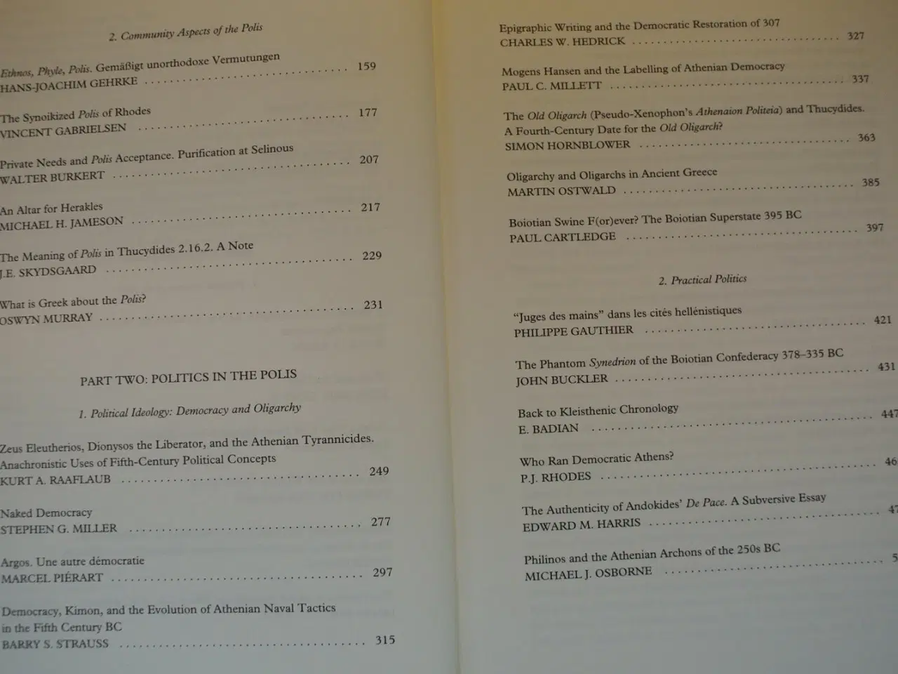 Billede 3 - polis and politics - studies in ancient greek hist