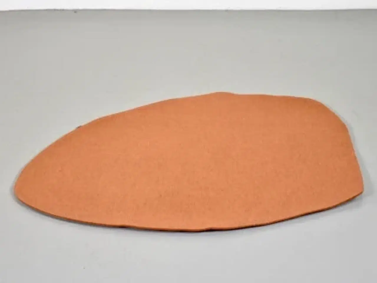 Billede 3 - Fraster pebble gulvtæppe i orange filt