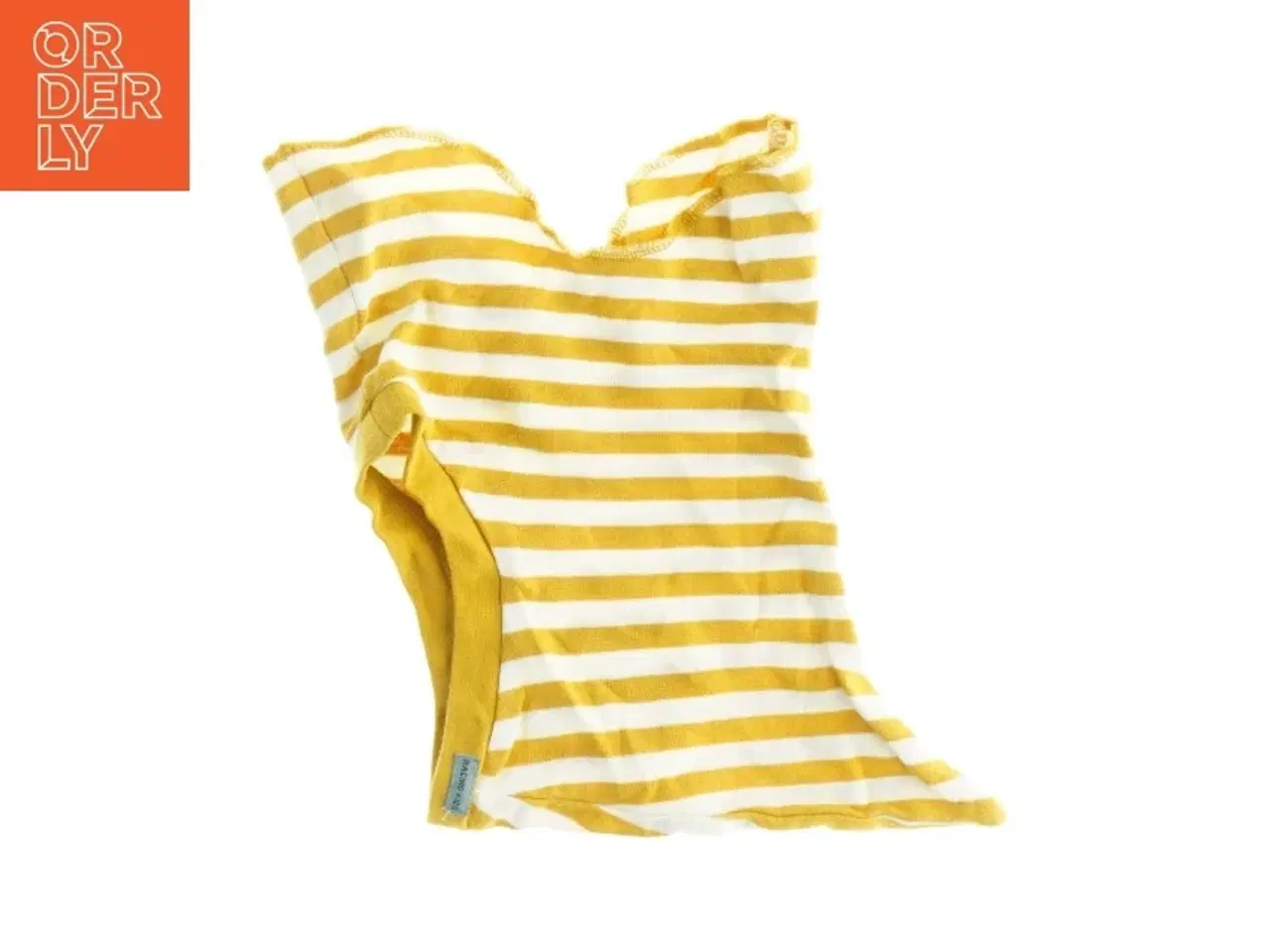 Billede 3 - Gul og hvid stribet elefanthue (str. 28 x 20 cm)