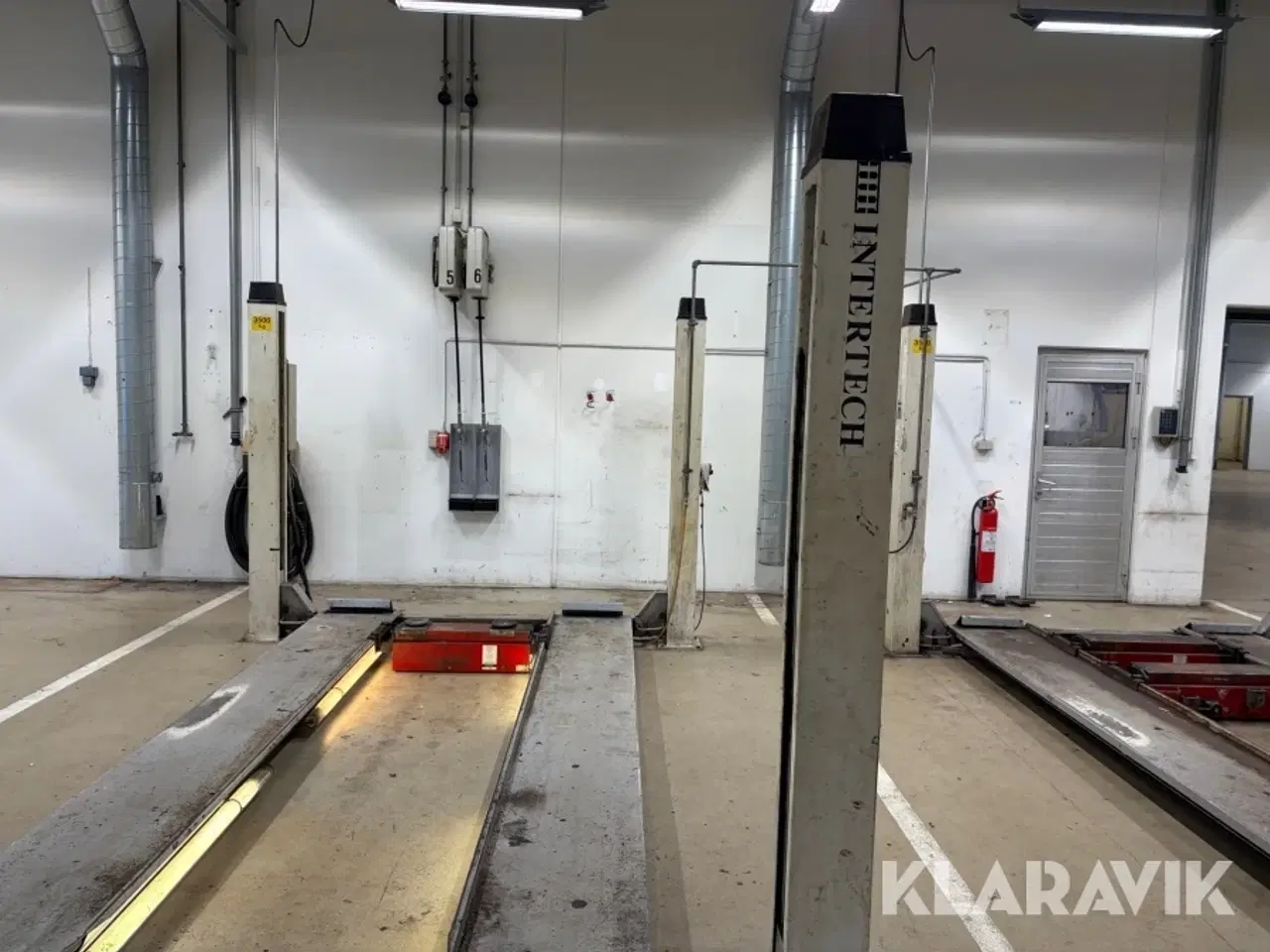 Billede 9 - 4-søjlet autolift Intertech 436