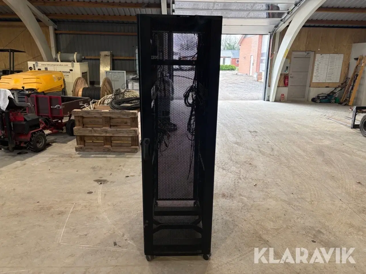 Billede 2 - Dataskab IBM 9306-420 på hjul