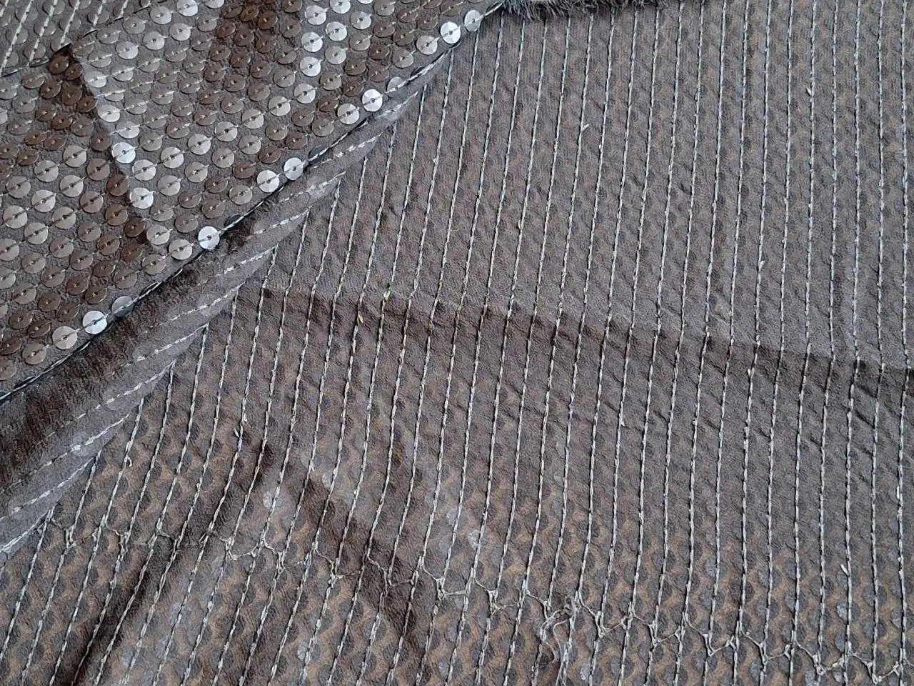 Billede 4 - Chiffon med palietter 