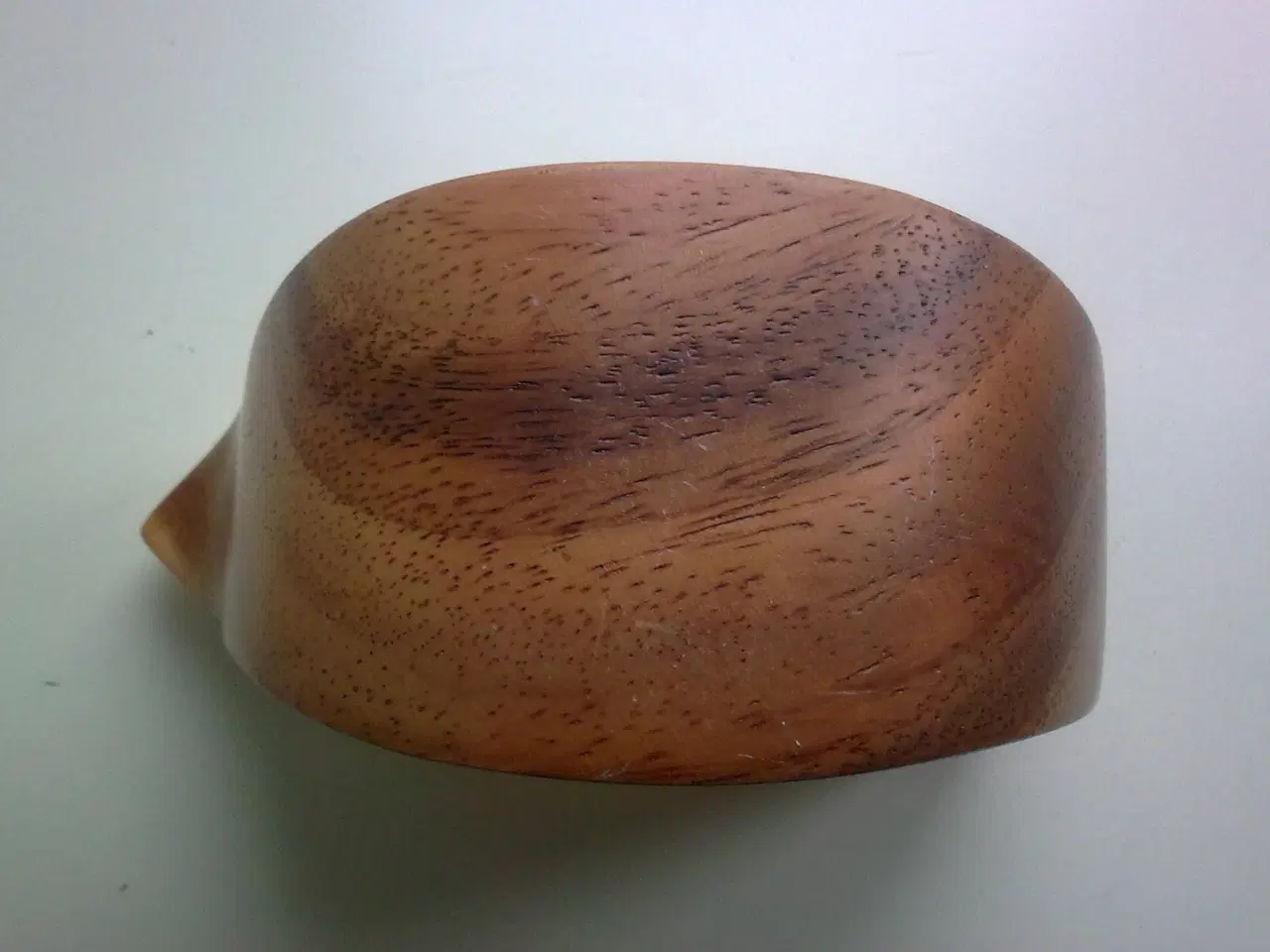 Billede 6 - Gul fugl i mærkeligt træ MASSIV skulptur figur