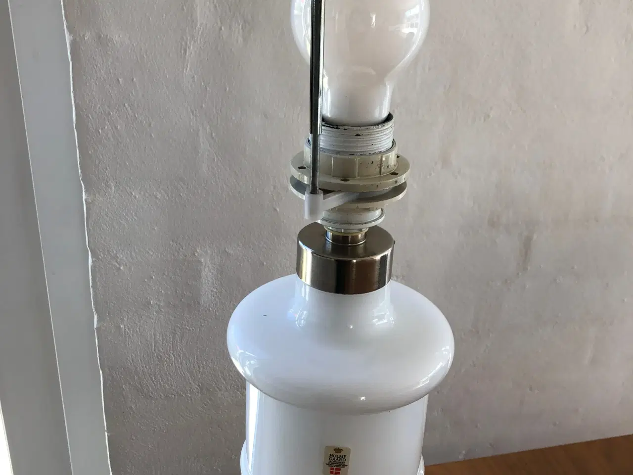 Billede 2 - Holmegaard apoteker lampe høj model