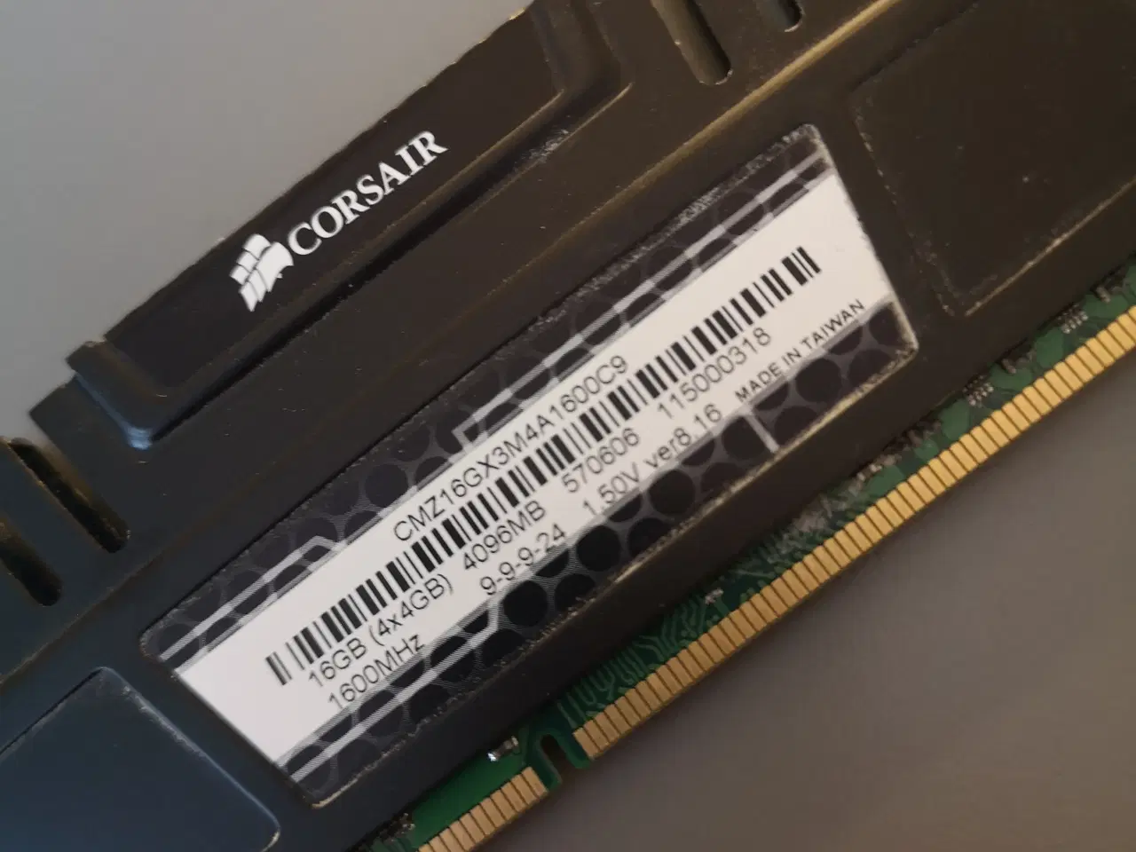 Billede 2 - 2 stk 2x16GB Corsair Vengeance  DDR3 RAM – 1600MHz