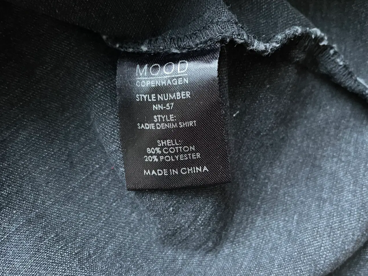 Billede 4 - Mood Copenhagen denimbluse 