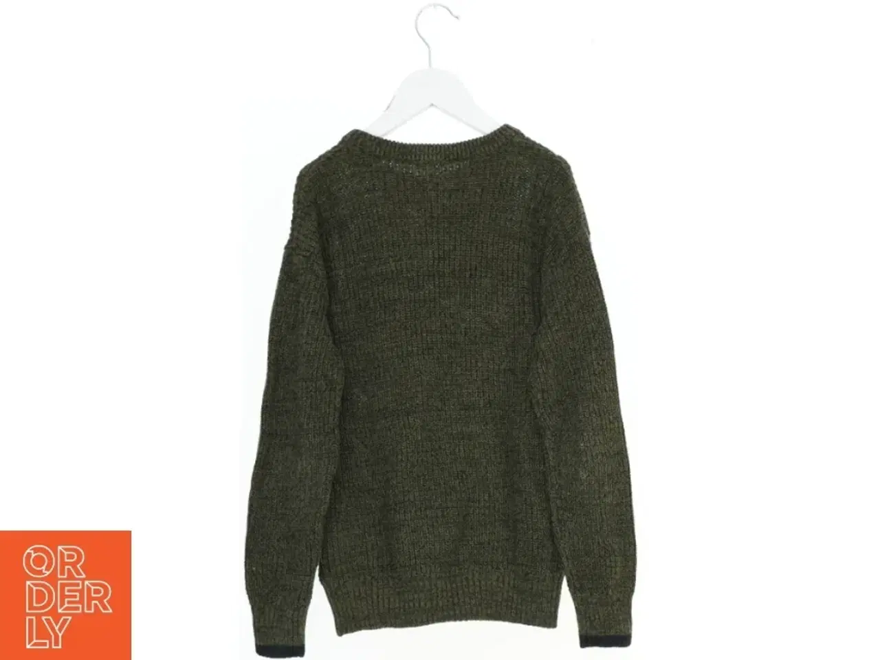 Billede 2 - Striktrøje med lomme fra H&M (str. 140)