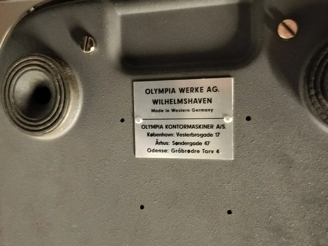 Billede 2 - Gammel Olympia mekanisk regnemaskine