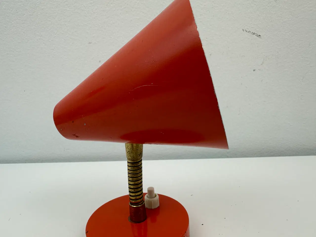 Billede 4 - Orange væglampe m. flex (retro)