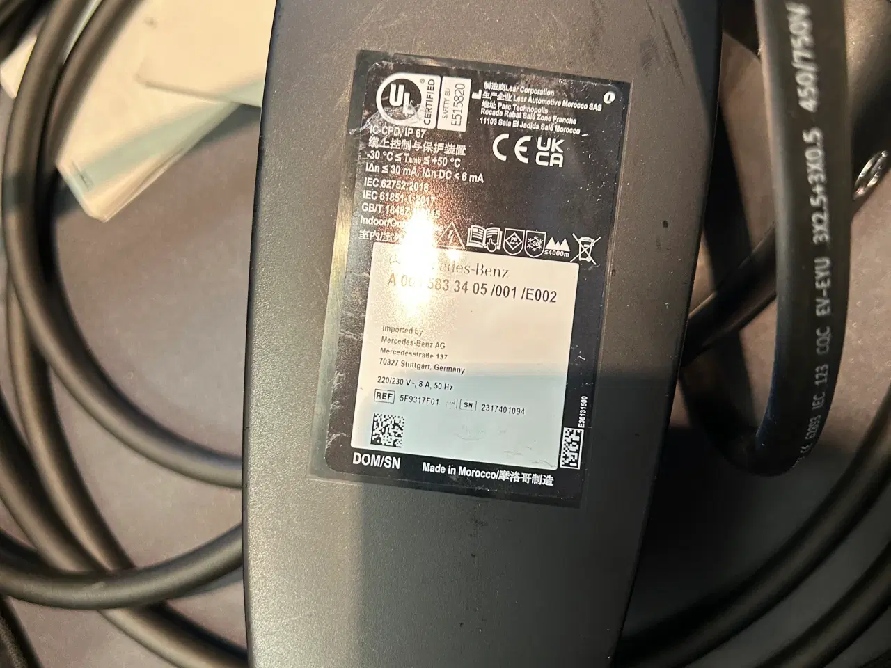 Billede 3 - Original ubrugt Mercedes-Benz nødlader