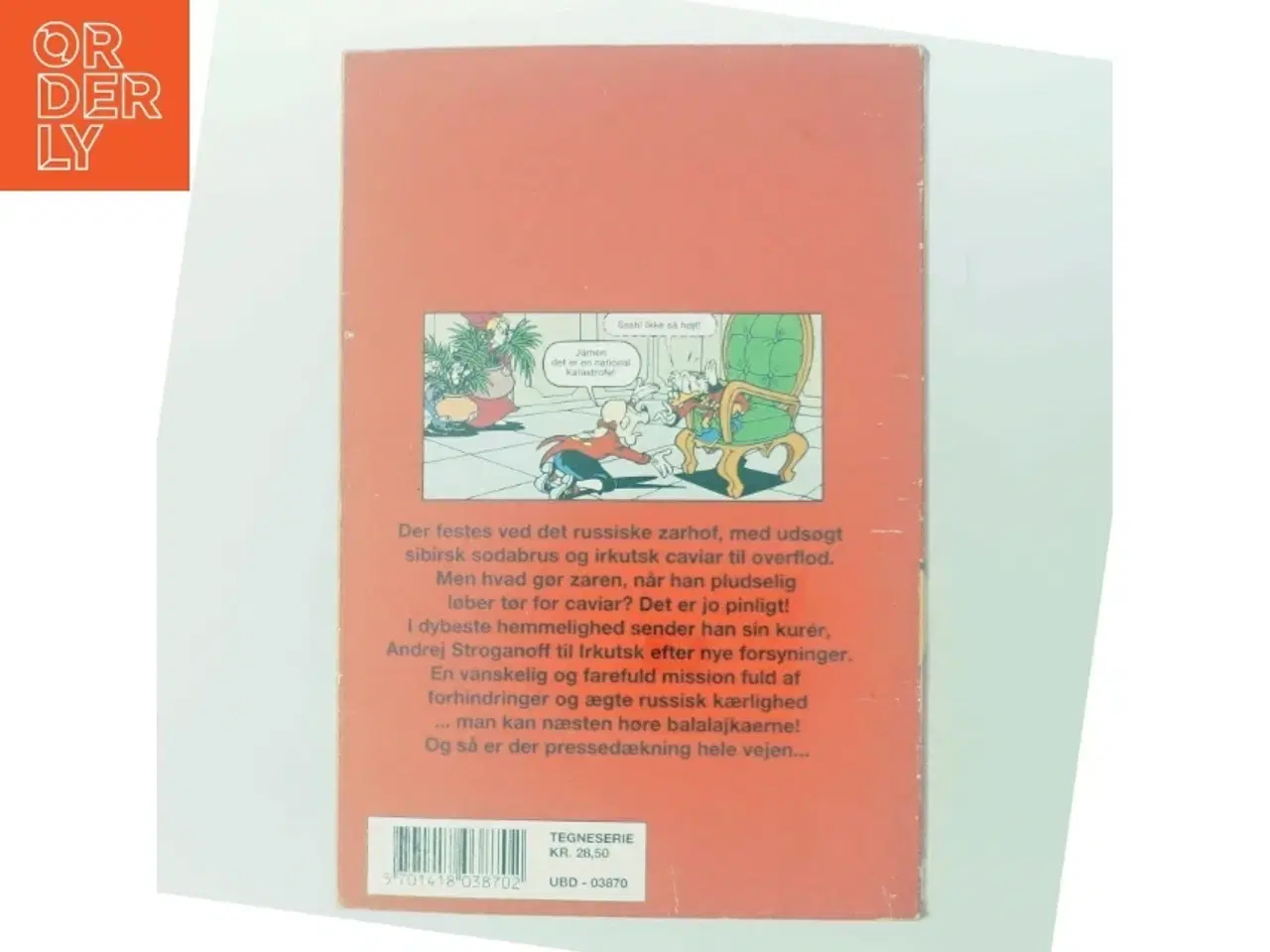 Billede 3 - Walt Disney&#39;s Jumbobog 170 - Zarens Kurér fra Semikolon Forlaget