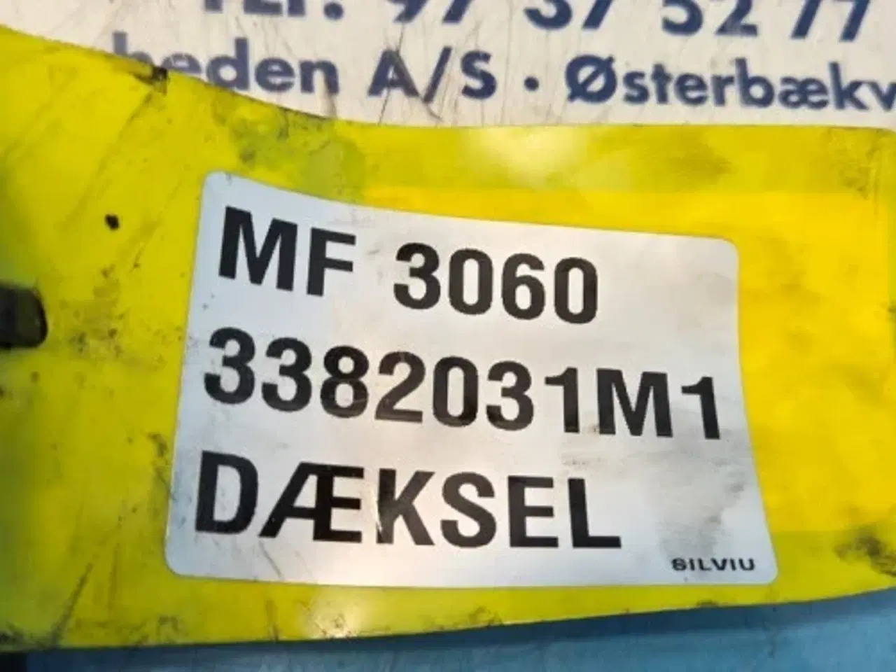 Billede 8 - Massey Ferguson 3060 Dæksel 3382031M1