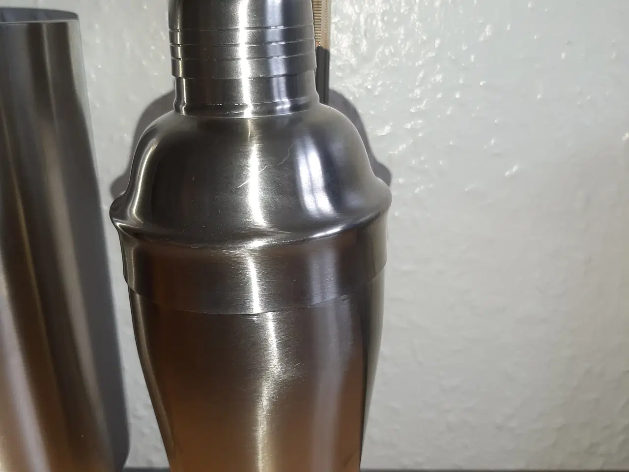 Billede 3 - Flaskekøler og chaker i  stål 