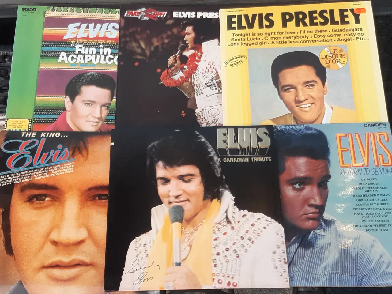 Billede 1 - ELVIS PRESLEY ... stor samling lp'er
