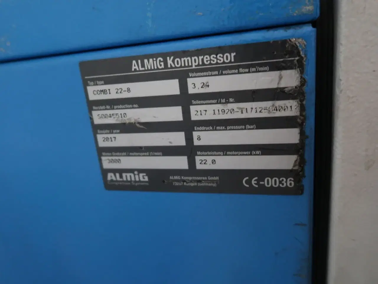 Billede 8 - Kompressor ALMIG COMBI 2-8