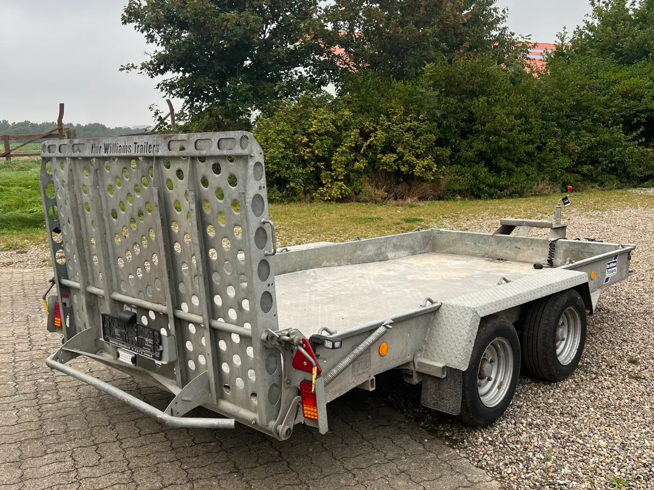 Billede 4 - Ifor Williams GH126BT maskintrailer