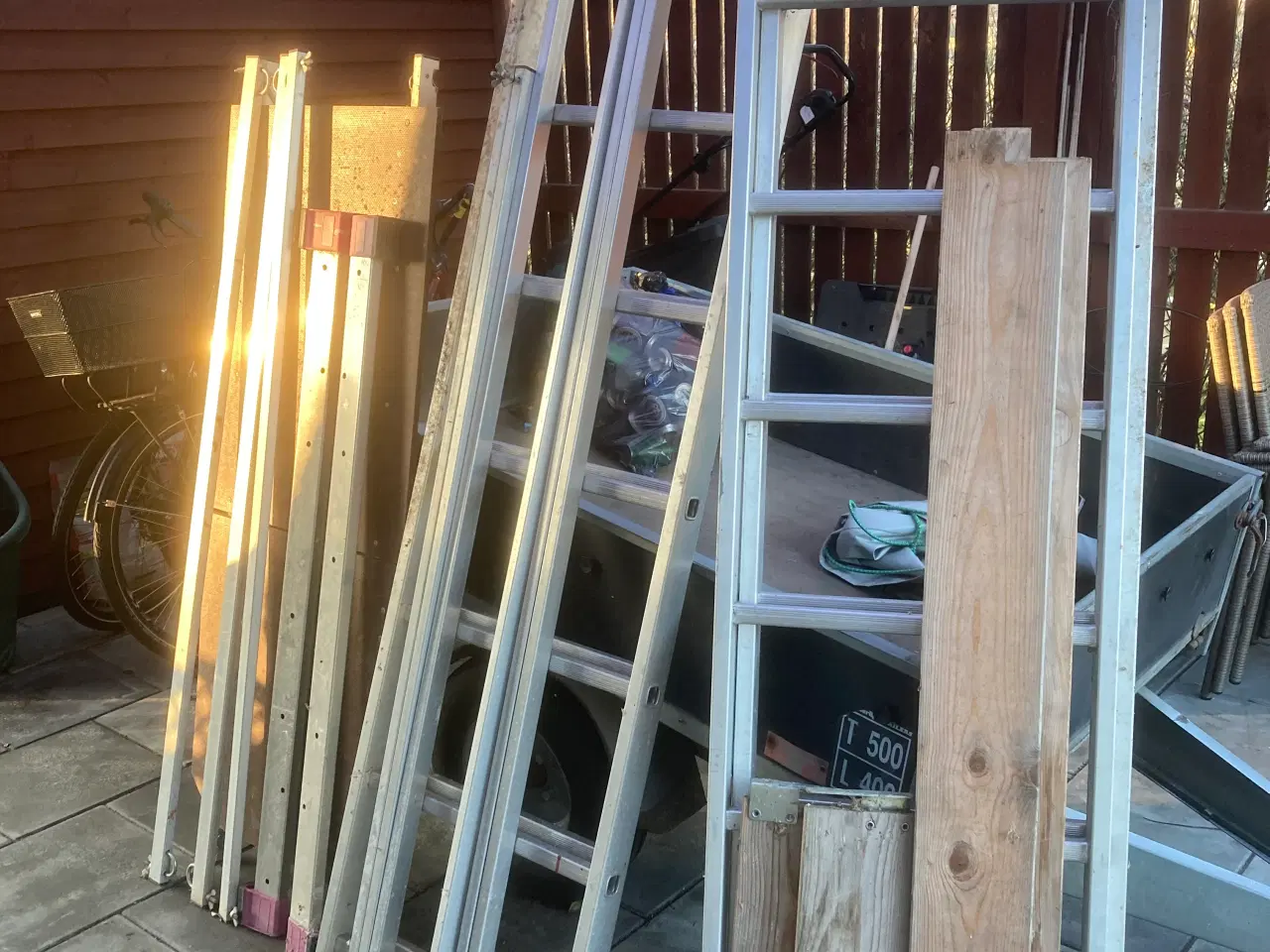 Billede 2 - Godt stillads til mindre opgaver på huset