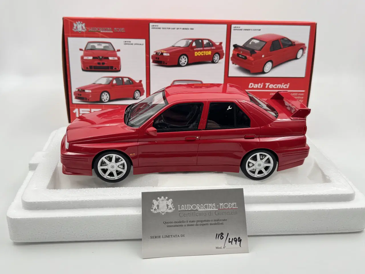 Billede 10 - 1993 Alfa Romeo 155 GTA Stradale 1:18