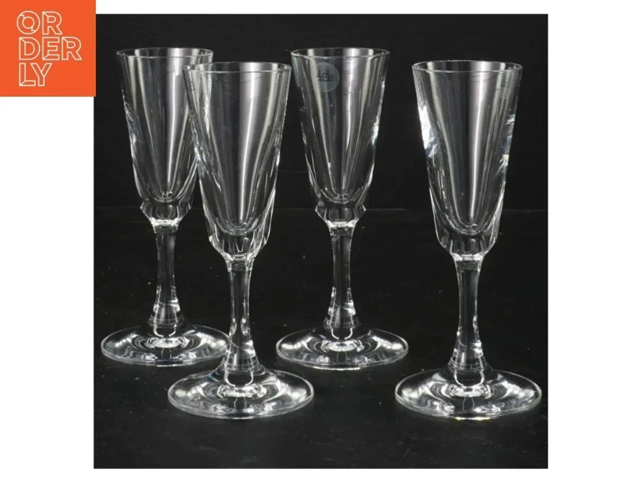 Billede 1 - Krystal snapseglas 4 stk, 14 cm fra Id Ideas Daily (str. 4 styk. 14 cm)